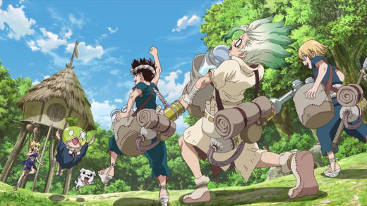 Dr Stone 第13話 仮面の戦士 月鏡楼 アニメブログ別館