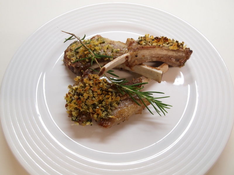 ラムの香草パン粉焼き Mikageマダムの夕食レシピ