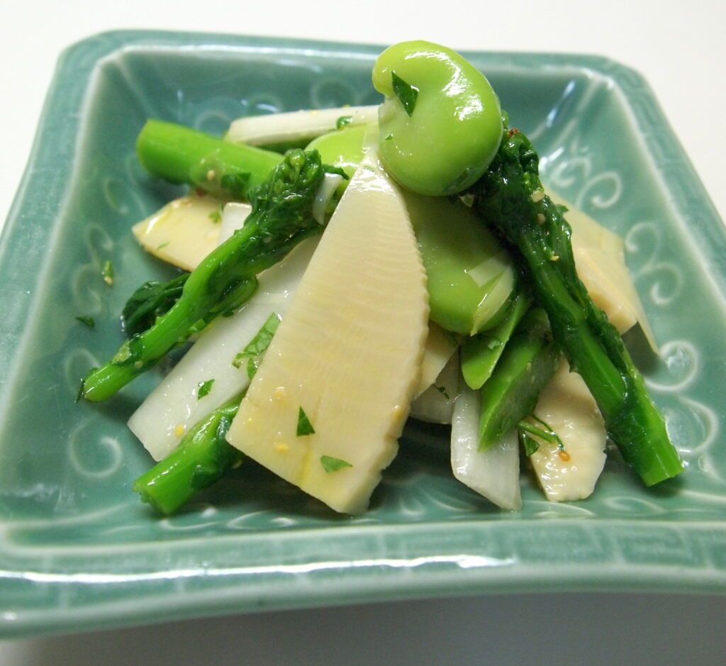 マスタード 木の芽ドレッシング Mikageマダムの夕食レシピ