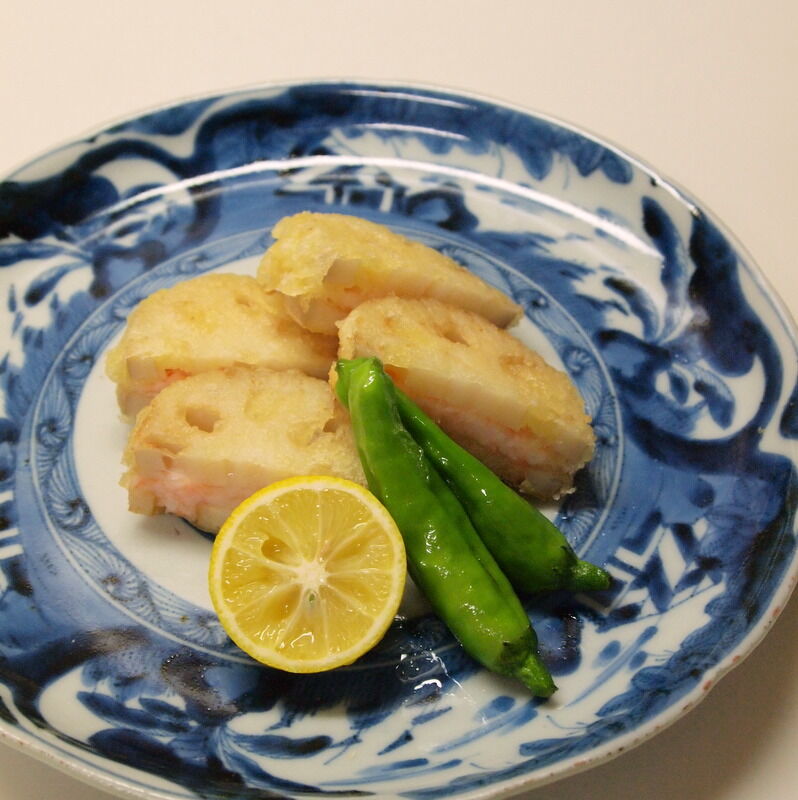 蓮根のエビはさみ揚げ Mikageマダムの夕食レシピ 蓮根のエビはさみ揚げ Mikageマダムの夕食レシピ
