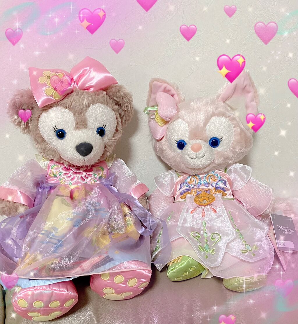 上海のリーナベルちゃんとシェリーメイちゃん : ダッフィー大好き 美影