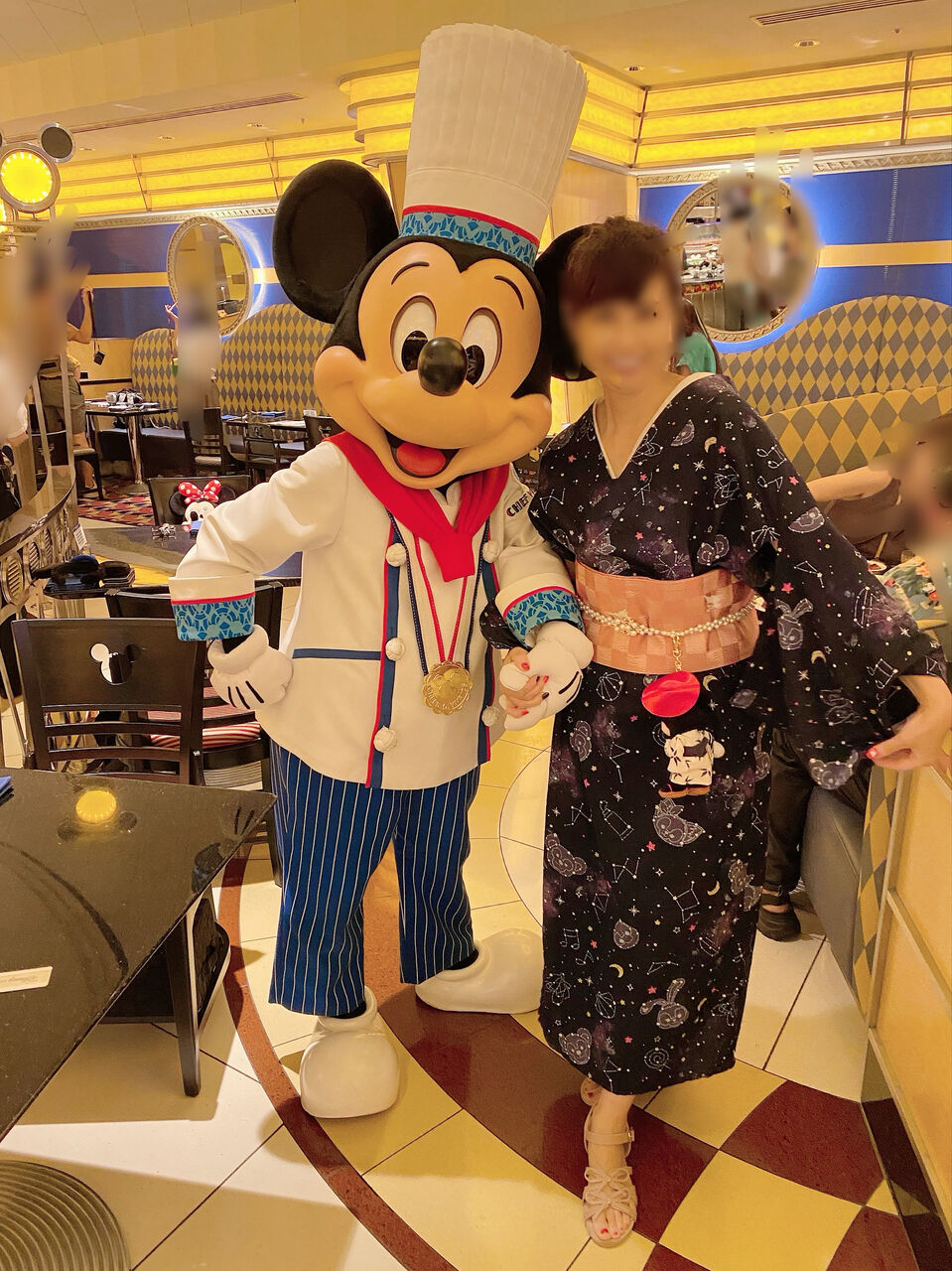 キャミソールワンピースにもなる2WAY浴衣！東京ディズニーシー