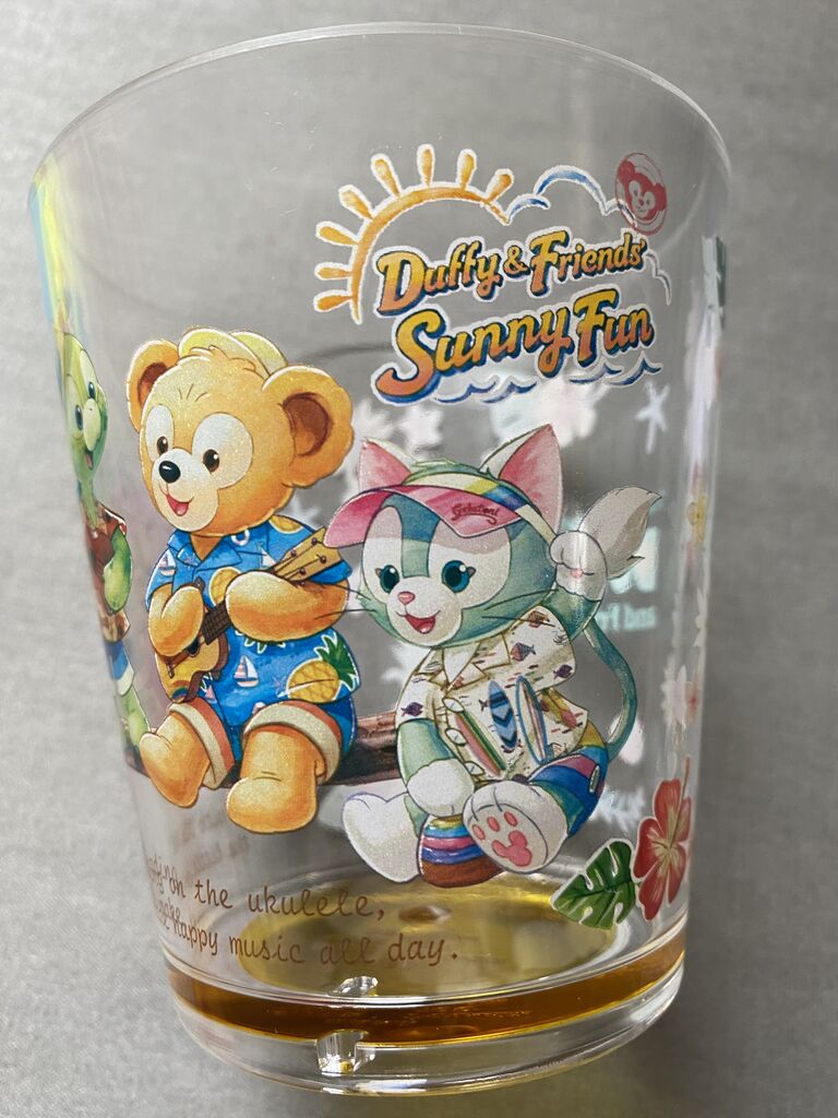 タピオカを飲んでスーベニアのカップをゲット ダッフィー大好き 美影のひとりごと