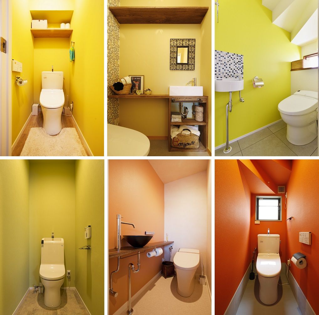 トイレの壁を好きな色で！実例を大公開！ スタイル工房