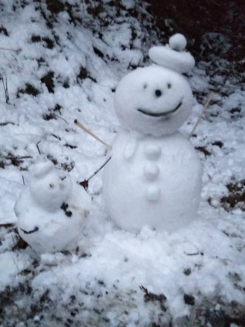芦見谷雪だるま