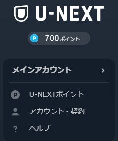 U-NEXT新規登録ポイント