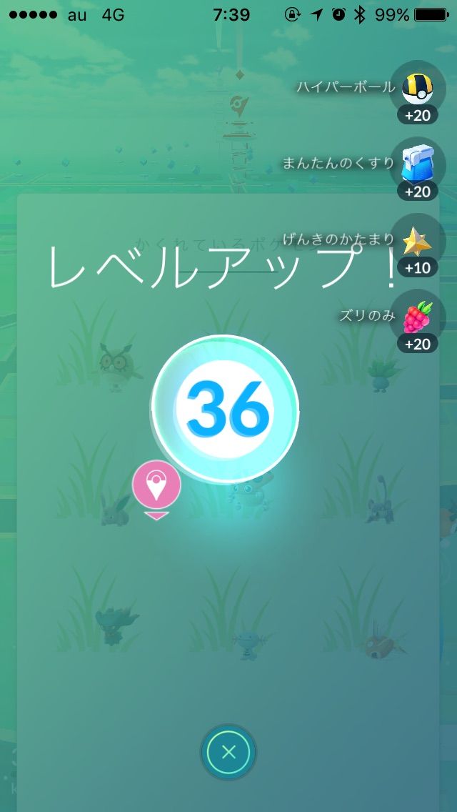 ポケモンgo ノコッチget と5km卵の結果 女子大生みかりんのポケモンgo攻略ブログ