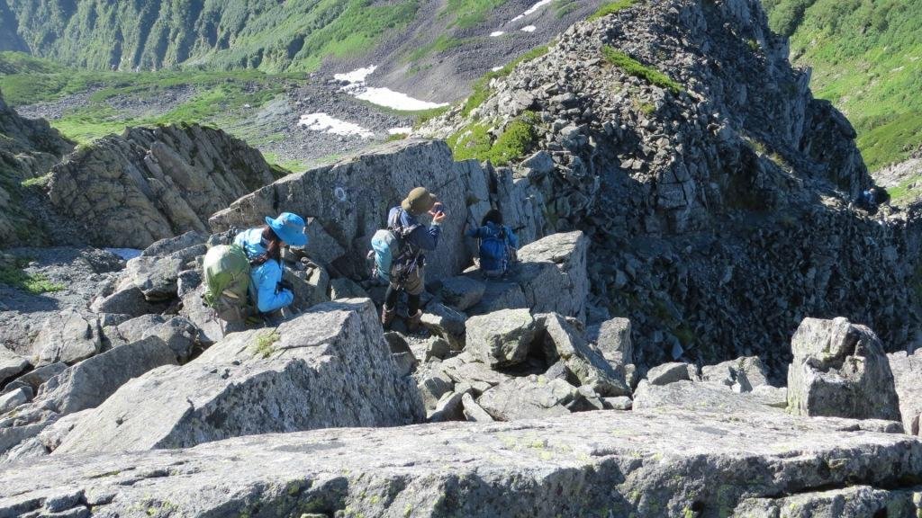 大キレット越え 8 19 Mikarubi Diary