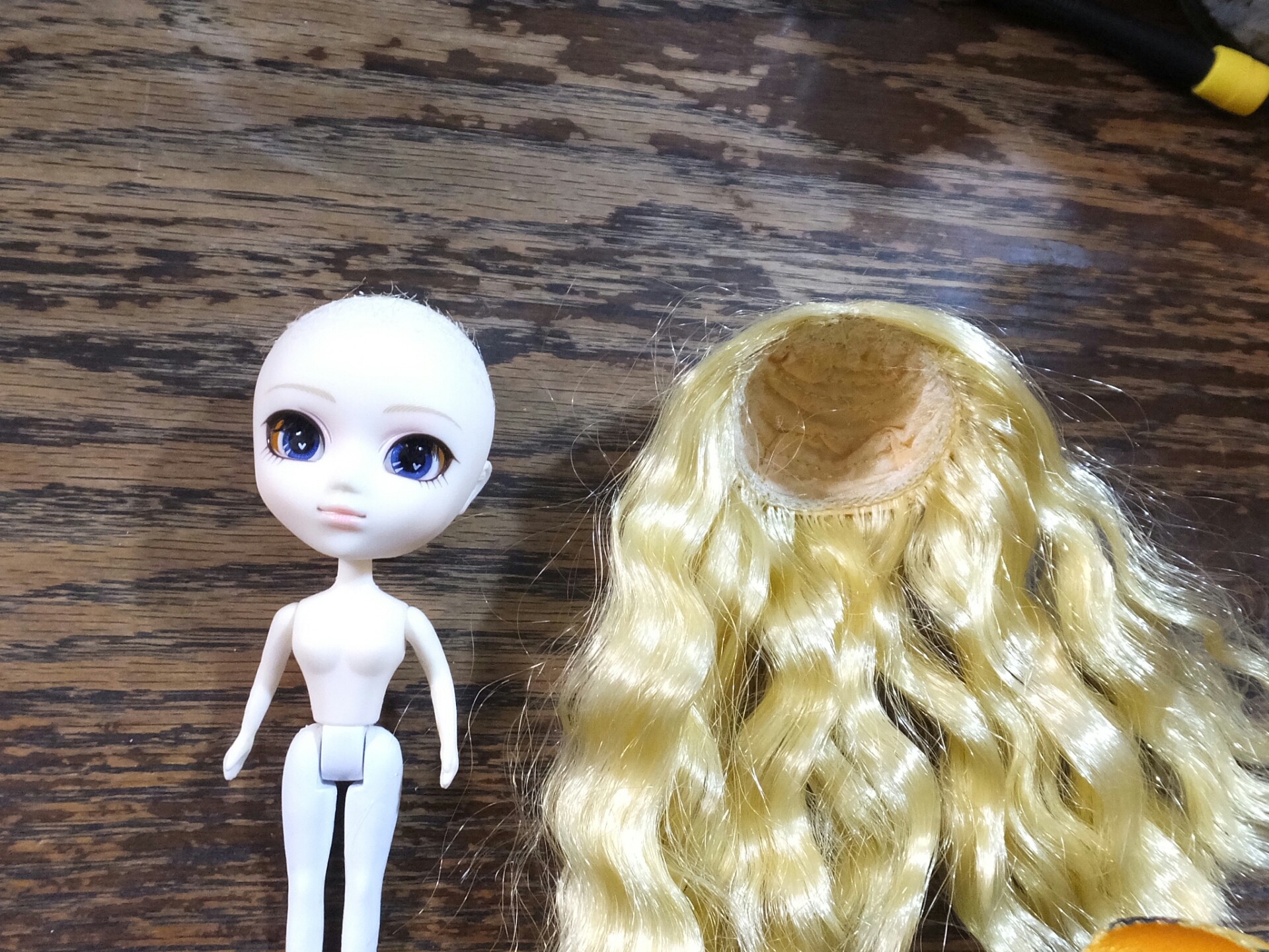 リトルプーリップをオビツ21にカスタム（ブルーアリス） : ドールとお散歩