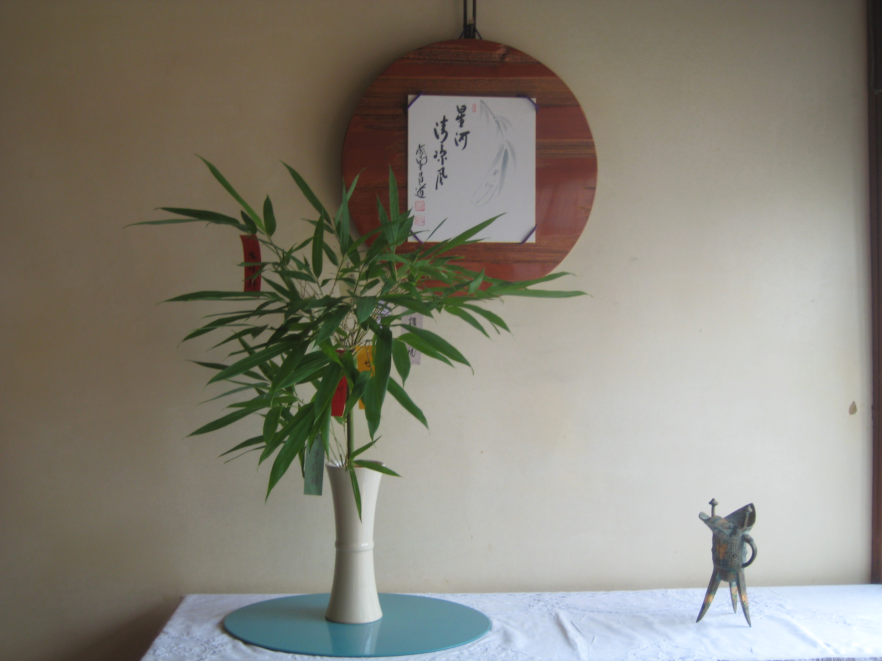 七夕の花 華道家 辻井ミカ