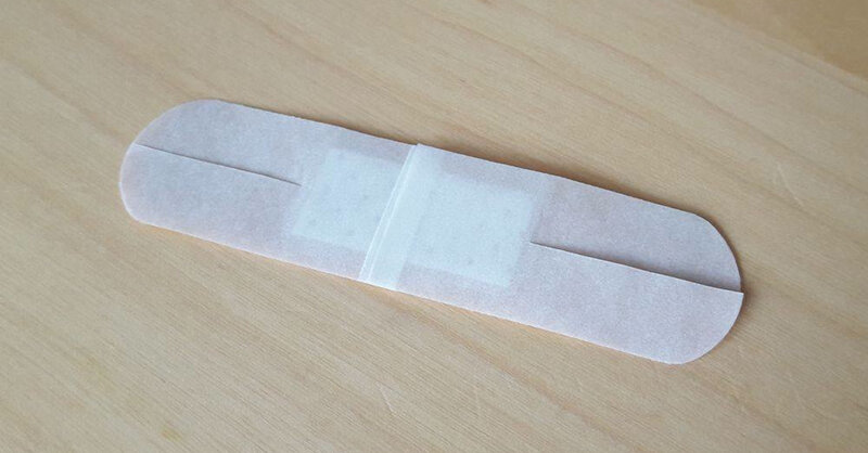 絆創膏の貼り方 Mikawaの たかがゴルフされどゴルフ