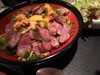 ステーキ雲丹丼
