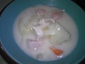 じゃがいも多めクリームシチュー