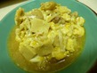 鶏皮入り玉子丼