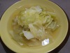 キャベツと玉ねぎのスープ