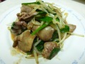 レバニラ炒め