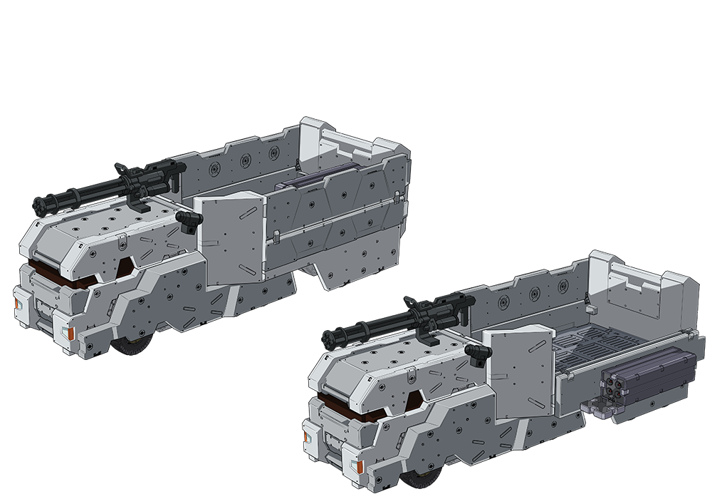 特大型装甲特殊運搬車の可能性を探る : 黒猫 THE LIGHT SIDE