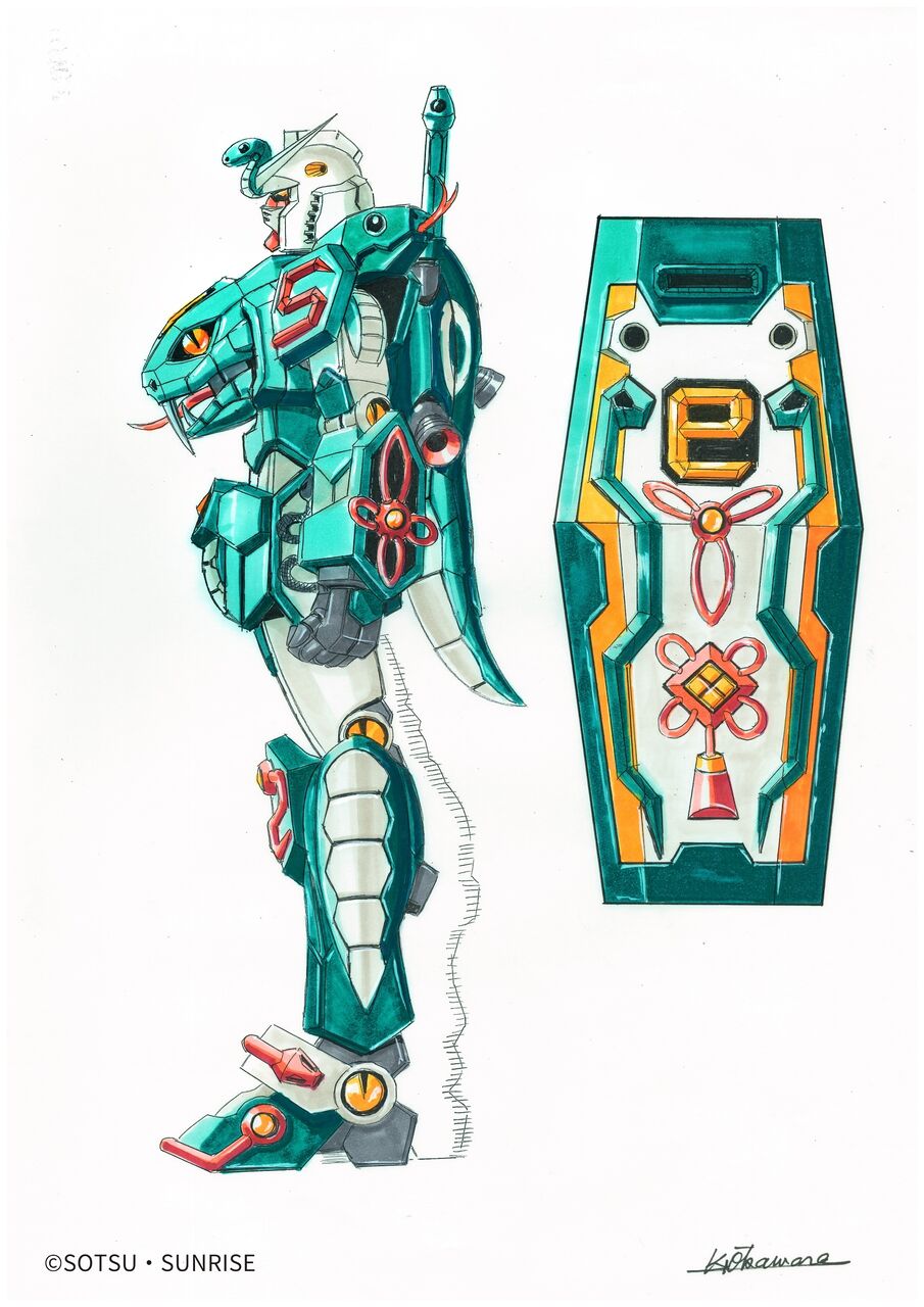 巳蛇（ヘビ）ガンダム（十二支ガンダム）って何ですか？ : 黒猫 THE