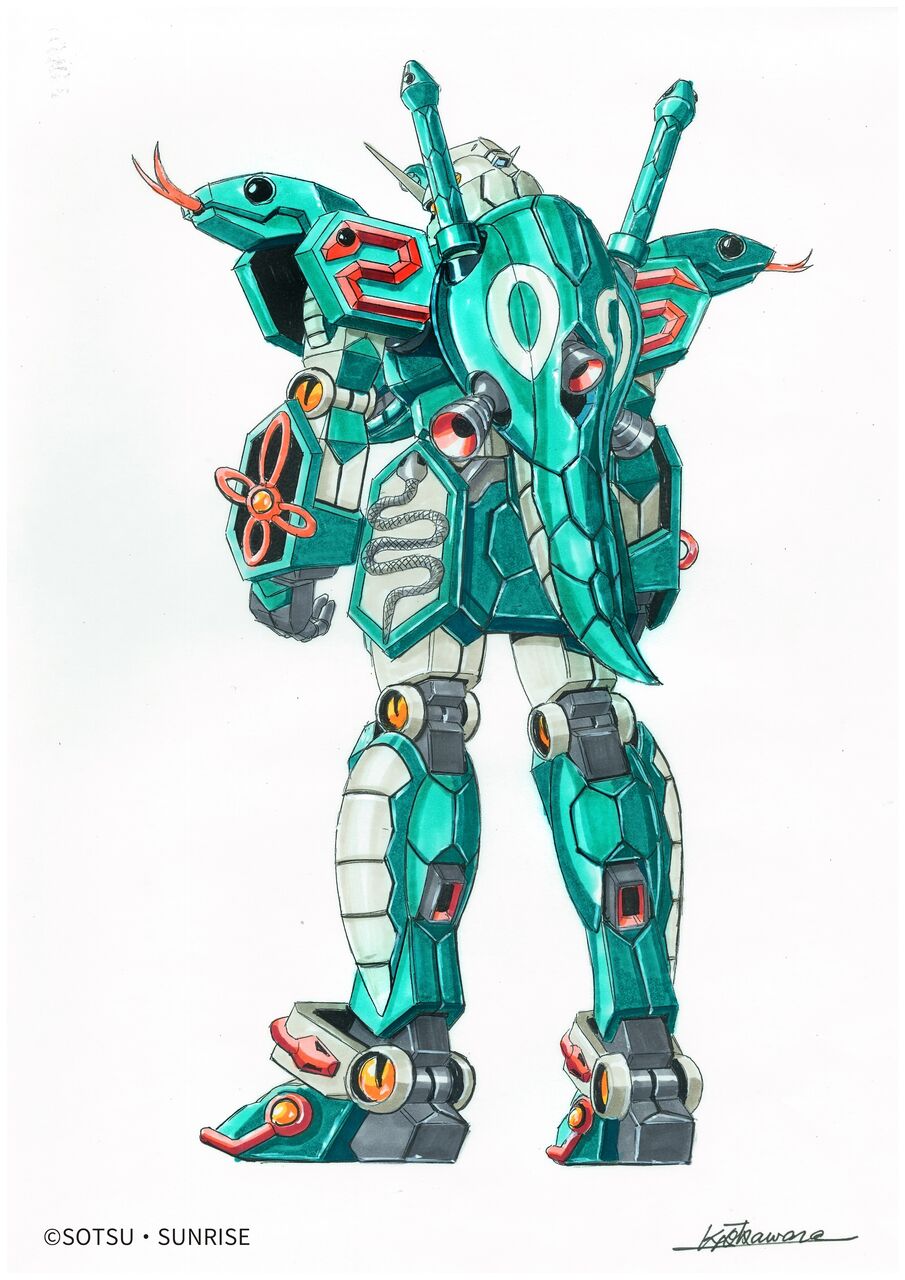 巳蛇（ヘビ）ガンダム（十二支ガンダム）って何ですか？ : 黒猫 THE