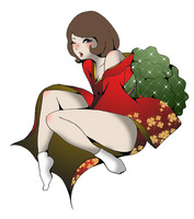 着物イラストB小さめ