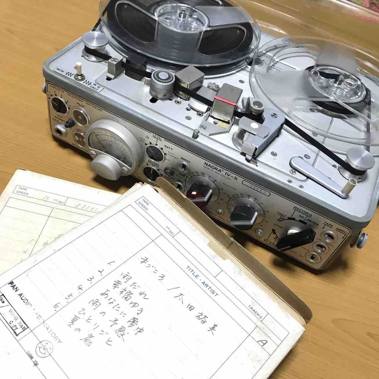 NAGRA Ⅳ-S （ステレオ ナグラ）Quantegy新品テープ付 NAGRA Ⅳ-S （ステレオ ナグラ）Quantegy新品テープ付 NAGRA Ⅳ