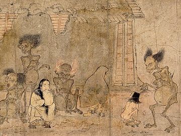 日本史の挿絵って怖いじゃないですか