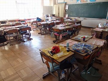 ひとつひとつの島が班で、班長がいるわけよ
