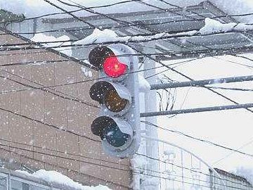 新潟の信号機