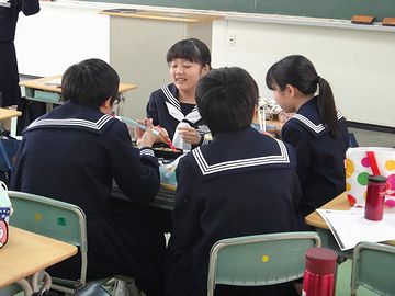 中学校のときは、好きな子どうしが島を作るわけよ