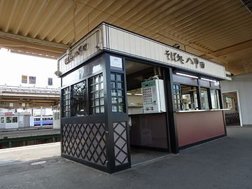 青森駅で、立ち食い蕎麦を食べた