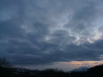 夕暮れの近づく裏磐梯