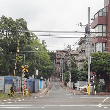 踏切です