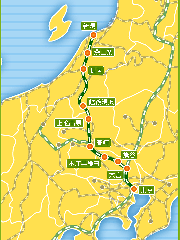 新潟と東京なら、十分、日帰り出来るでしょ