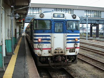 『新津駅』磐越西線ホーム