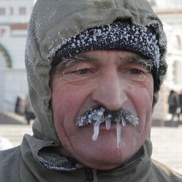 ロシアの冬。寒さ桁違い。