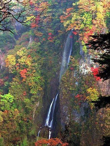 震動の滝