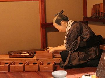 『江戸東京博物館』の指物師