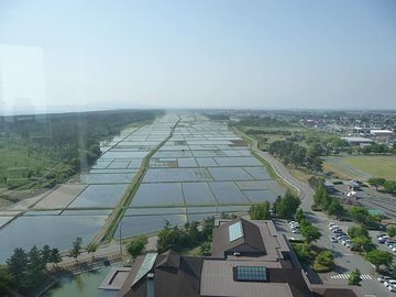 天王スカイタワーからの眺め