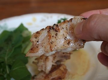 本物(肋骨)のスペアリブ