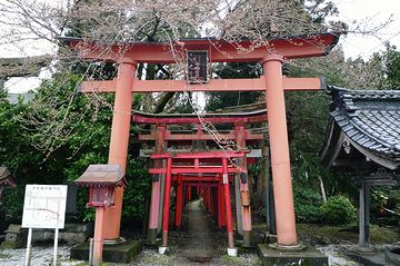 新発田市の大友稲荷