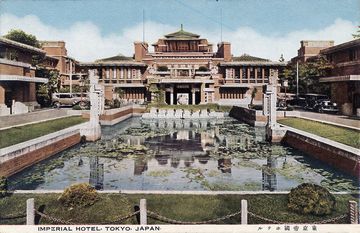 1890年(明治23年)竣工の初代帝国ホテル