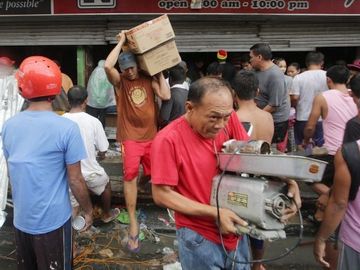 台風後のフィリピン