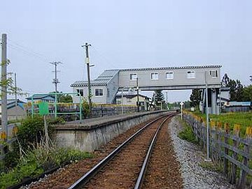 『越水』、通過します