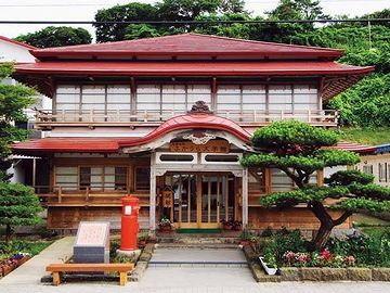 当時泊まった旅館が、『太宰の宿 ふかうら文学館』になってます