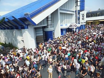 ディズニーランドのようです。わたしは、一生、行くことはないでしょう。