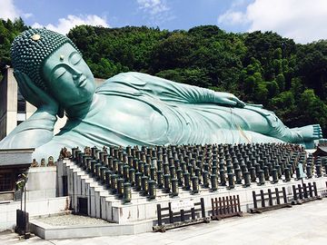 福岡市にある『南蔵院』の釈迦涅槃像