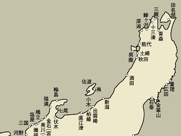 北前船は、柏崎の港にも入ります