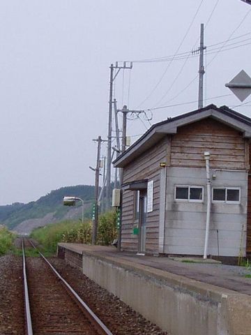 小屋みたいなのは見た