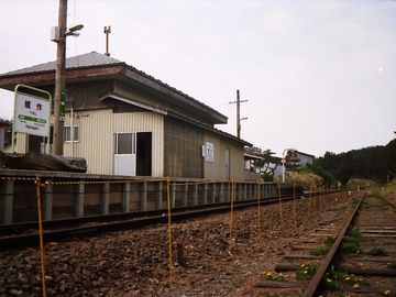 この駅も、これで見納めです