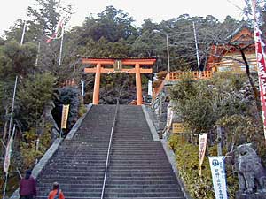 熊野大社の「二の鳥居」